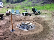 Fire Pit at the Horseshoe Bar Preserve