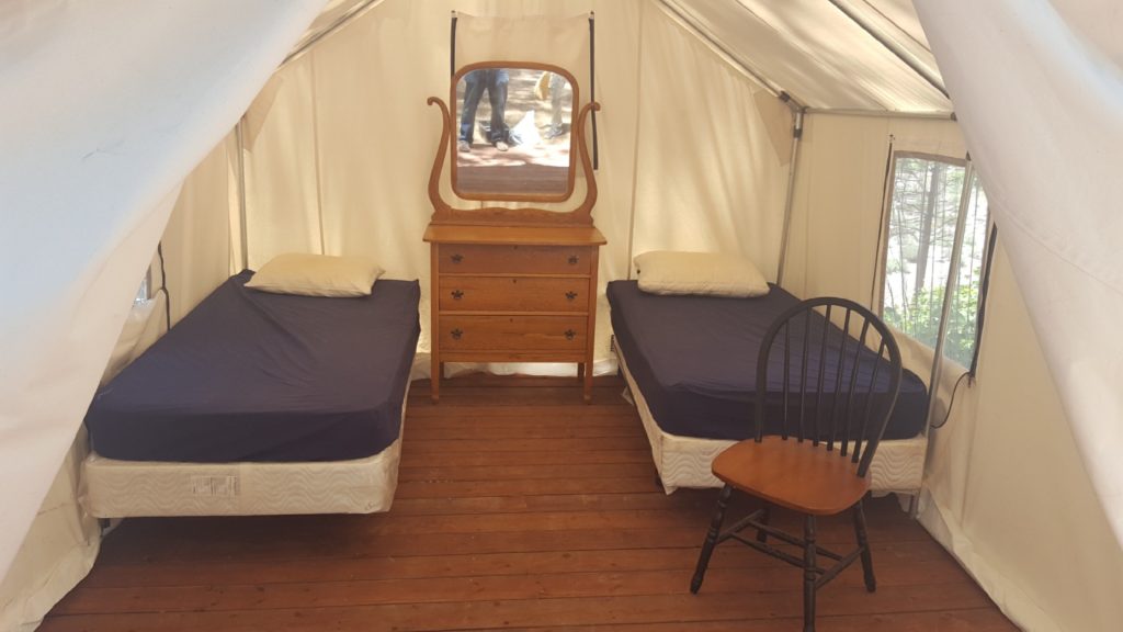 Tent Reservation at Horseshoe Bar
