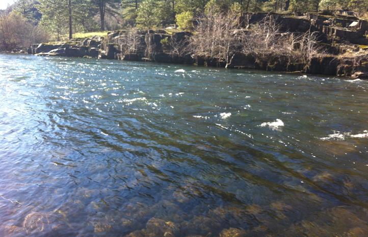 Grey Eagle Bar Pool -  Middle Fork American River - Horsehoe Bar Preserve